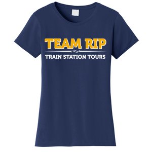 Team Rip Train Station Tours Yellowstone Women's T-Shirt