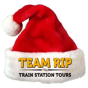 Team Rip Train Station Tours Yellowstone Premium Christmas Santa Hat