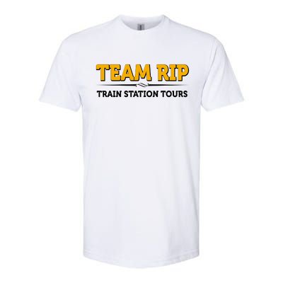 Team Rip Train Station Tours Yellowstone Softstyle® CVC T-Shirt