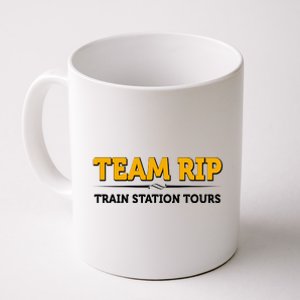 Team Rip Train Station Tours Yellowstone Coffee Mug