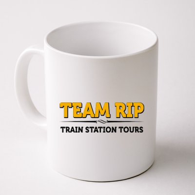 Team Rip Train Station Tours Yellowstone Coffee Mug