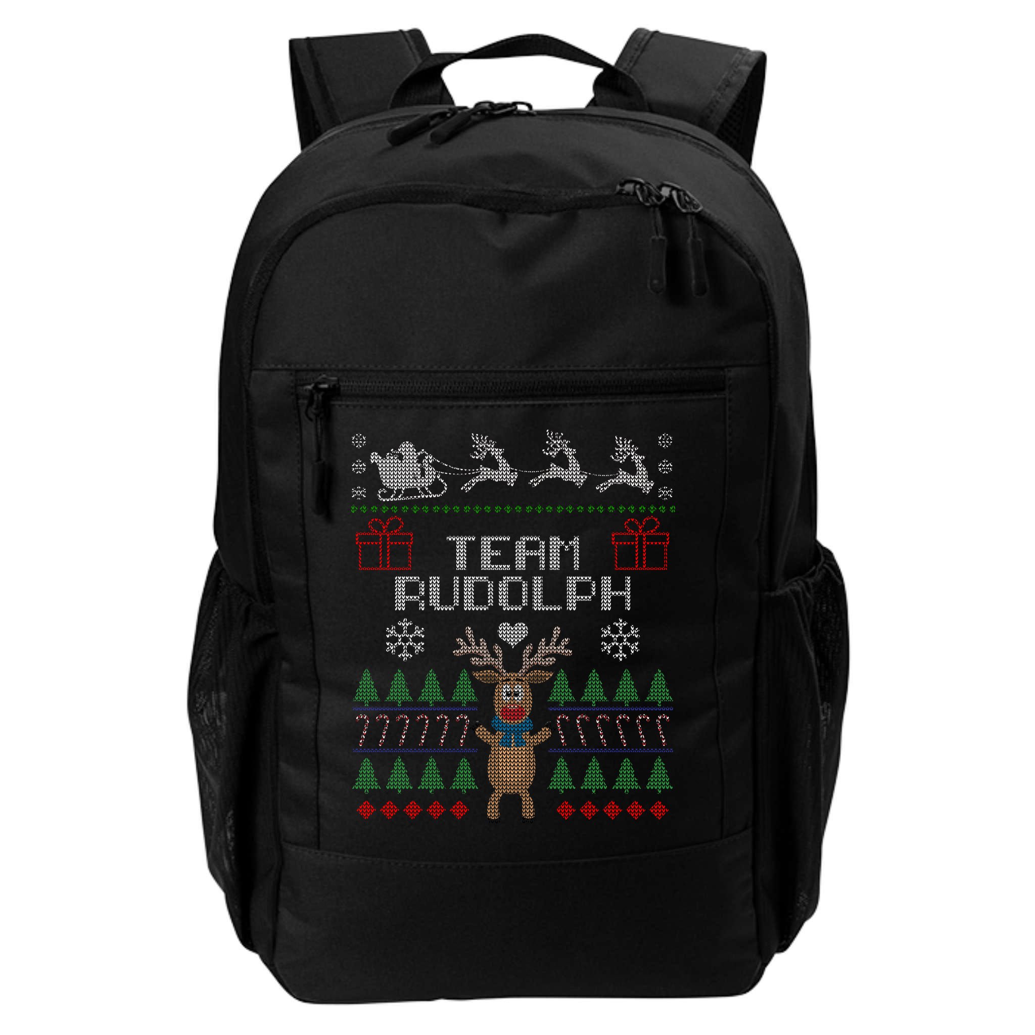 Team Rudolph Ugly Christmas Backpack