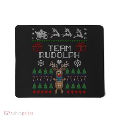 Team Rudolph Ugly Christmas Mousepad