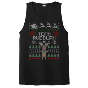 Team Rudolph Ugly Christmas PosiCharge Competitor Tank