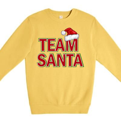 Team Santa Logo Premium Crewneck Sweatshirt