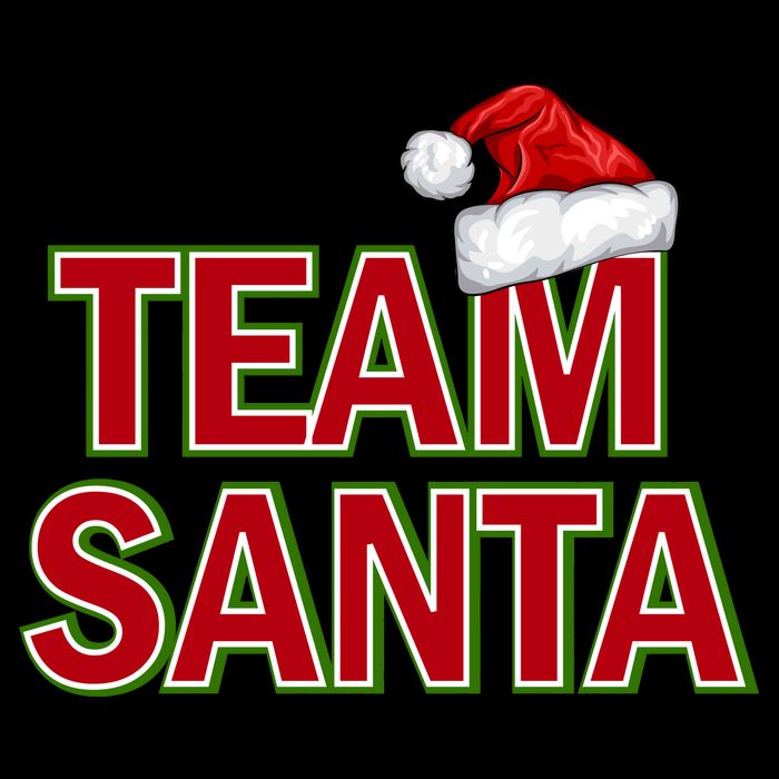 Team Santa Logo Cooling Performance Crew T-Shirt