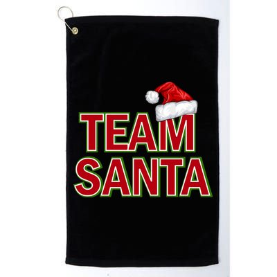 Team Santa Logo Platinum Collection Golf Towel