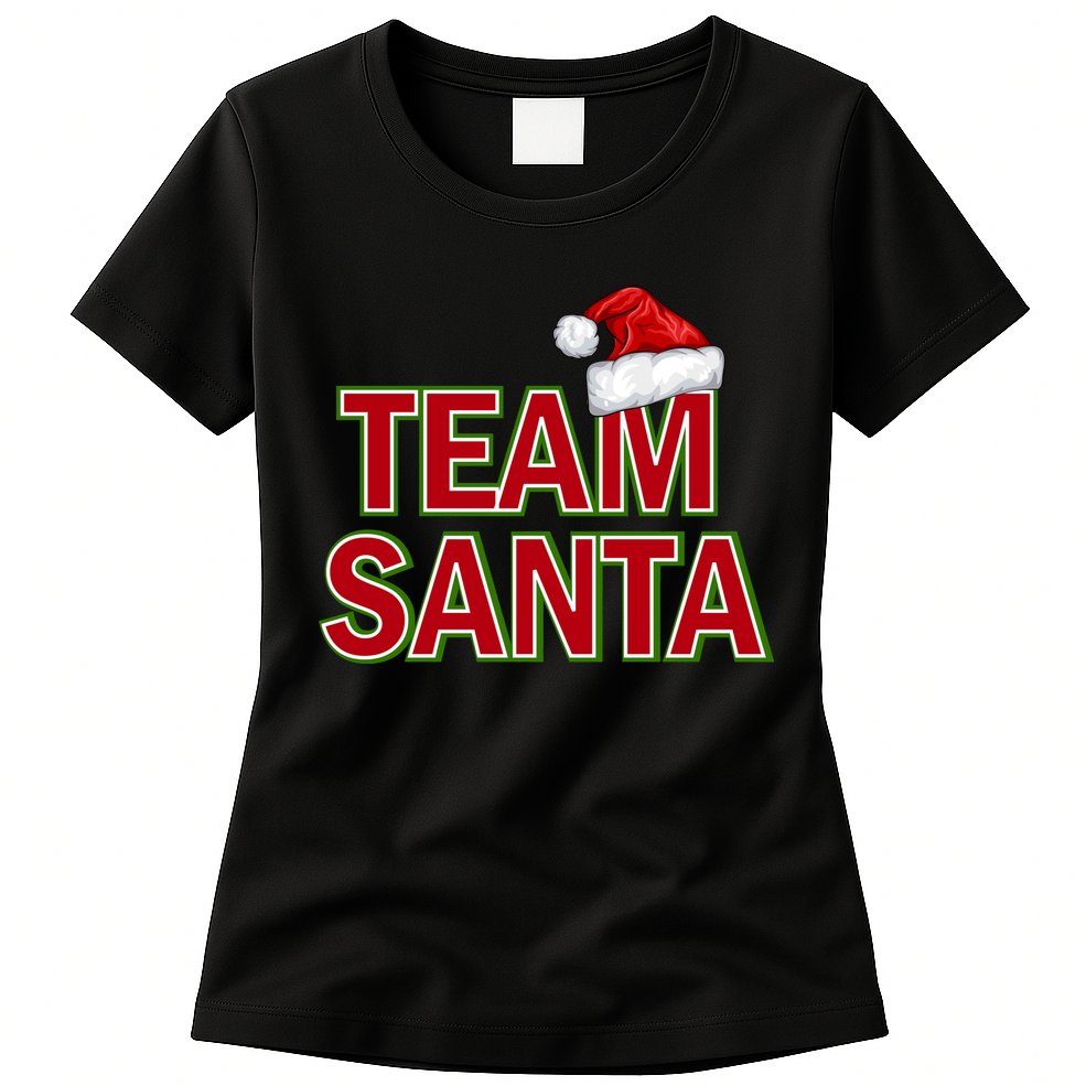 Team Santa Logo Womens T-Shirt