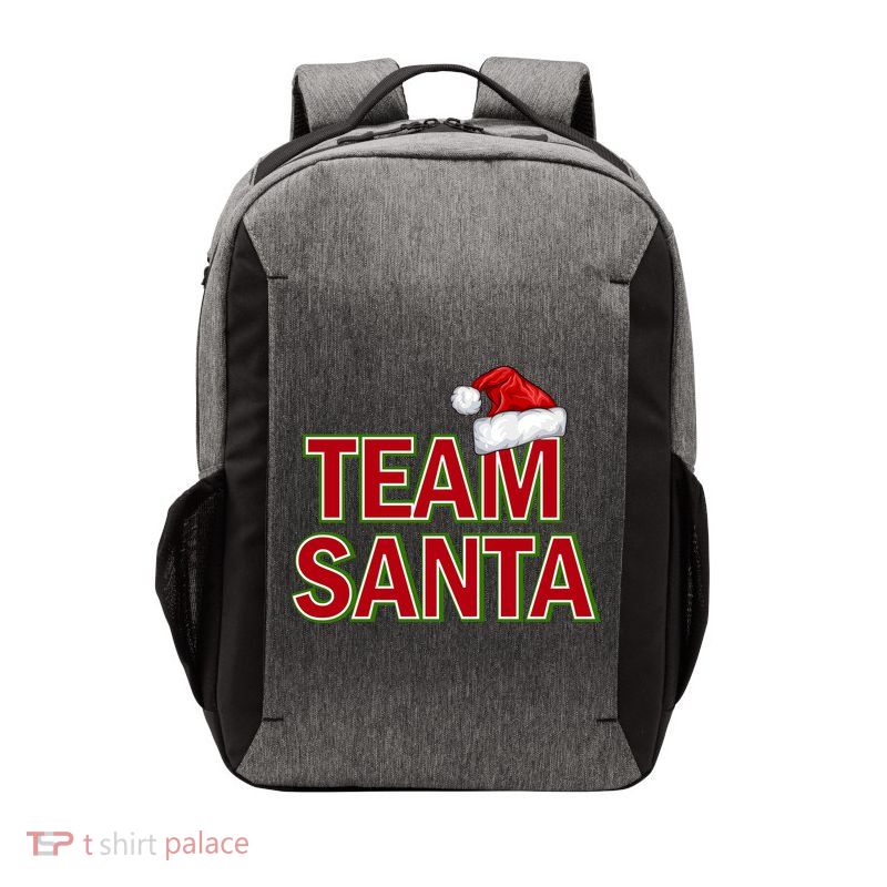 Team Santa Logo Vector Backpack