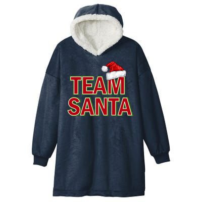 Team Santa Logo Hooded Wearable Blanket