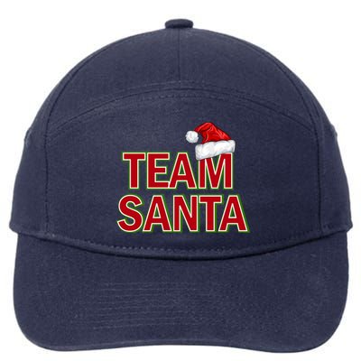 Team Santa Logo 7-Panel Snapback Hat