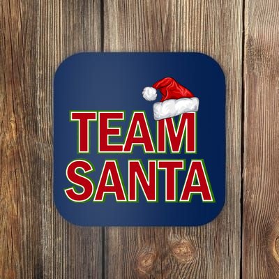 Team Santa Logo Coaster