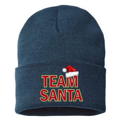 Team Santa Logo Sustainable Knit Beanie