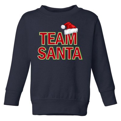 Team Santa Logo Toddler Sweatshirt