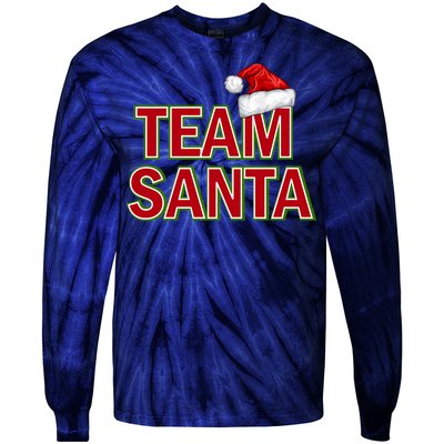 Team Santa Logo Tie-Dye Long Sleeve Shirt