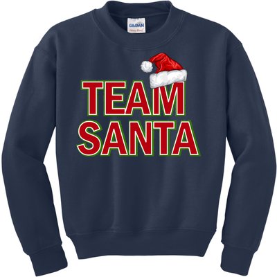 Team Santa Logo Kids Sweatshirt