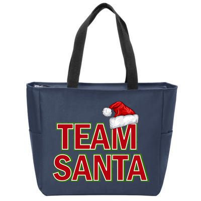 Team Santa Logo Zip Tote Bag