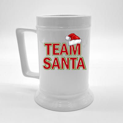 Team Santa Logo Beer Stein