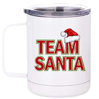 Team Santa Logo 12 oz Stainless Steel Tumbler Cup