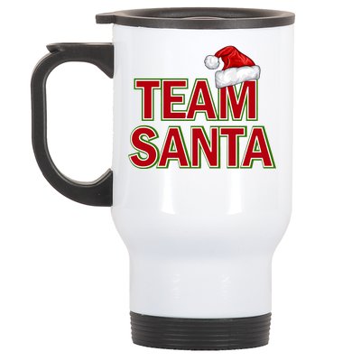 Team Santa Logo Stainless Steel Travel Mug