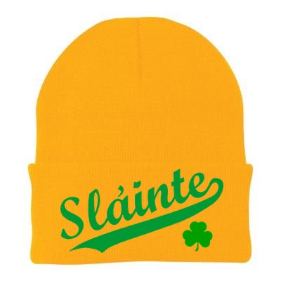 Team Slainte Irish Clover St. Patrick's Day Knit Cap Winter Beanie