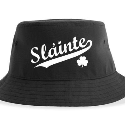 Team Slainte Irish Clover St. Patrick's Day Sustainable Bucket Hat