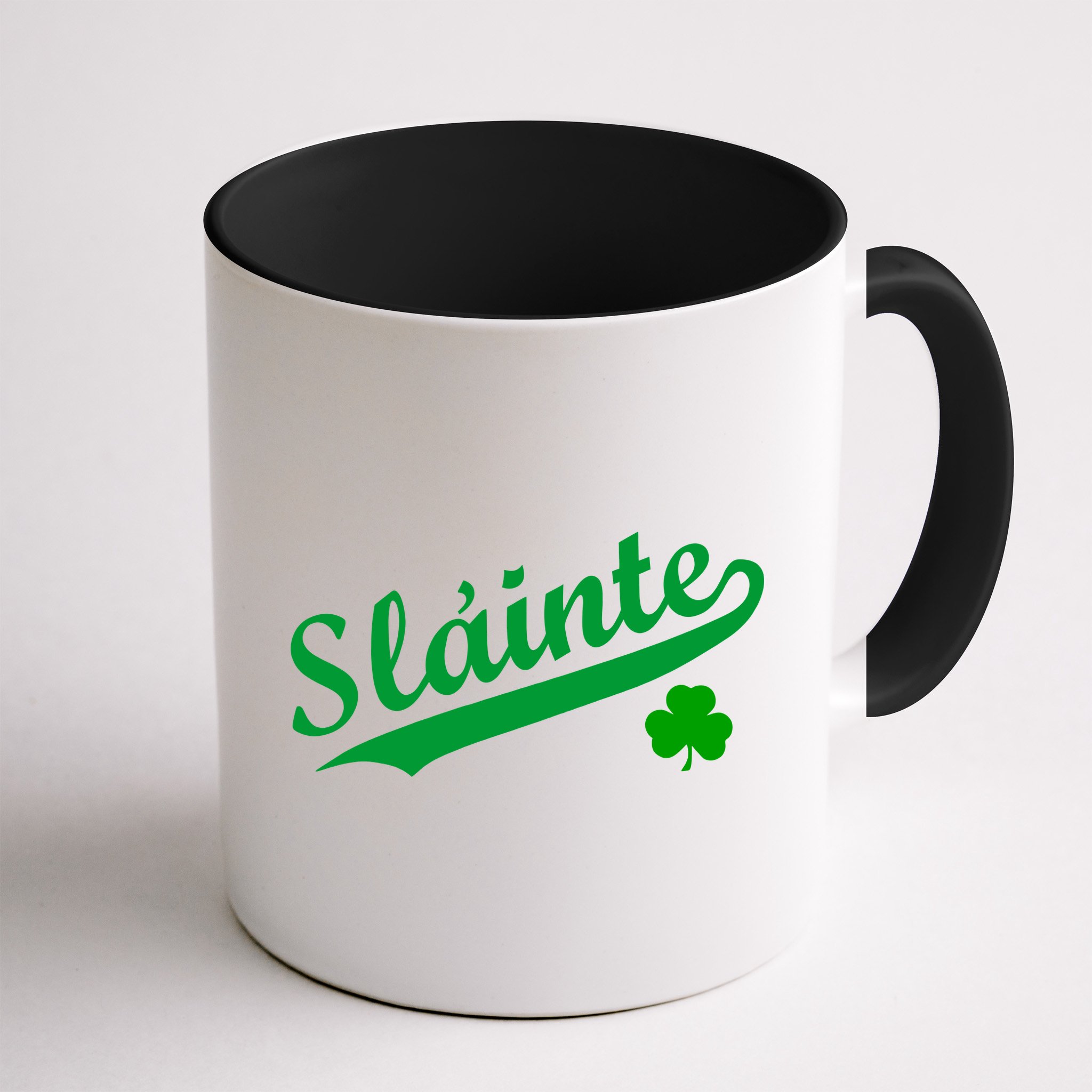 Team Slainte Irish Clover St. Patrick's Day Mug