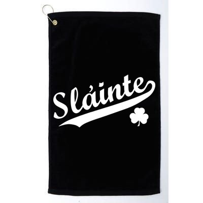 Team Slainte Irish Clover St. Patrick's Day Golf Towel