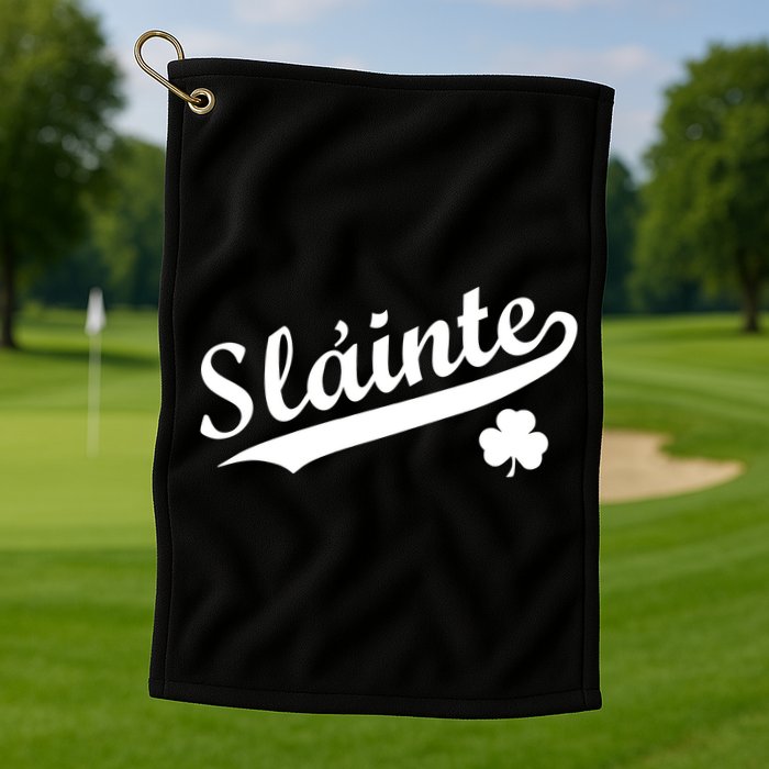 Team Slainte Irish Clover St. Patrick's Day Golf Towel