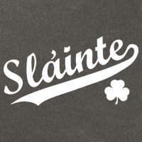 Team Slainte Irish Clover St. Patrick's Day Cotton Canvas Backpack