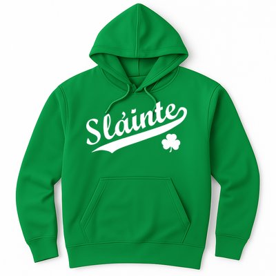 Team Slainte Irish Clover St. Patrick's Day Hoodie