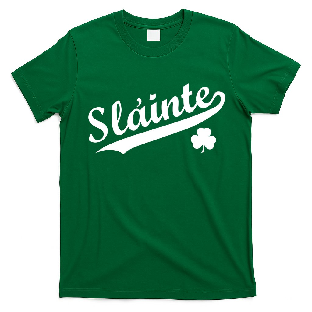 Team Slainte Irish Clover St. Patrick's Day T-Shirt