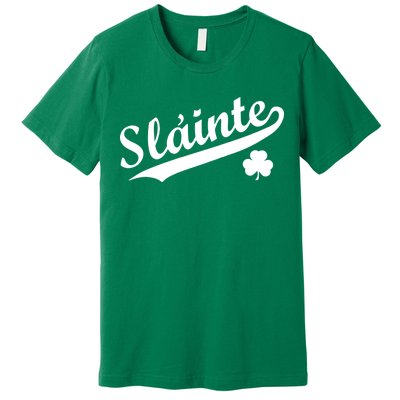 Team Slainte Irish Clover St. Patrick's Day Premium T-Shirt