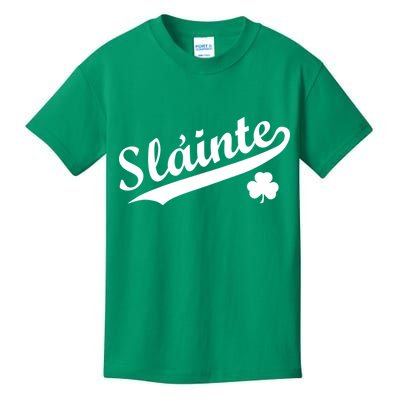 Team Slainte Irish Clover St. Patrick's Day Kids T-Shirt
