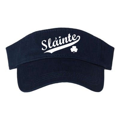 Team Slainte Irish Clover St. Patrick's Day Valucap Bio-Washed Visor