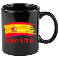 Team Spain Espana Flag 11oz C Handle Ceramic Mug