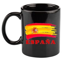Team Spain Espana Flag 11oz C Handle Ceramic Mug