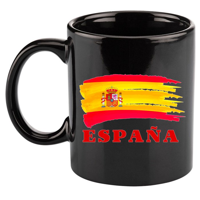 Team Spain Espana Flag 11oz C Handle Ceramic Mug