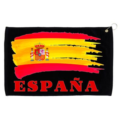 Team Spain Espana Flag Grommeted Golf Towel