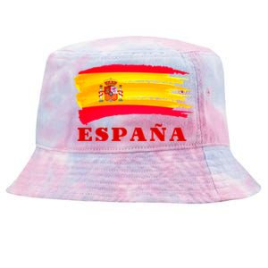 Team Spain Espana Flag Tie-Dyed Bucket Hat