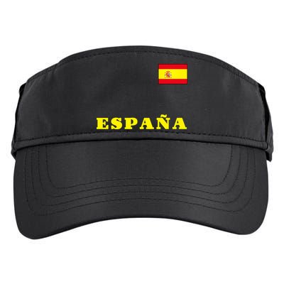 Team Spain Espana Soccer Flag Pride Adult Drive Performance Visor