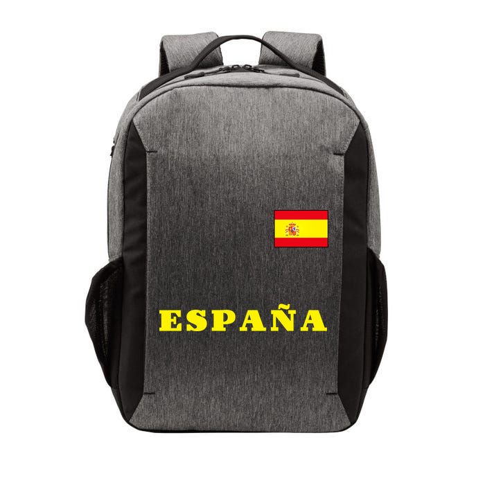 Team Spain Espana Soccer Flag Pride Vector Backpack