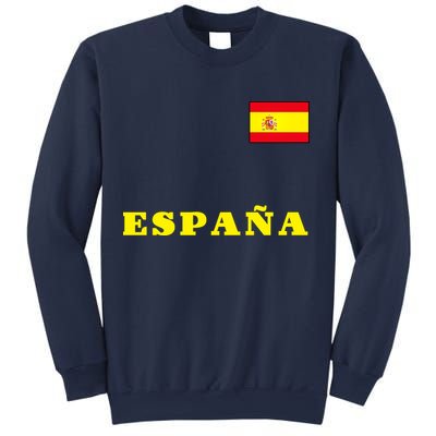 Team Spain Espana Soccer Flag Pride Sweatshirt