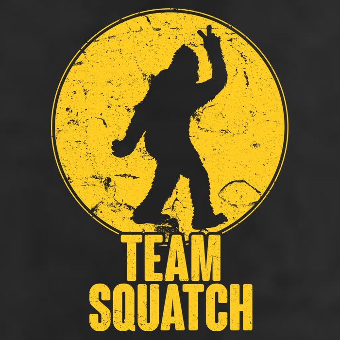 Team Squatch Bigfoot Sasquatch Cool Comfort Performance Bucket Hat