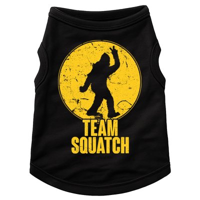 Team Squatch Bigfoot Sasquatch Doggie Tank