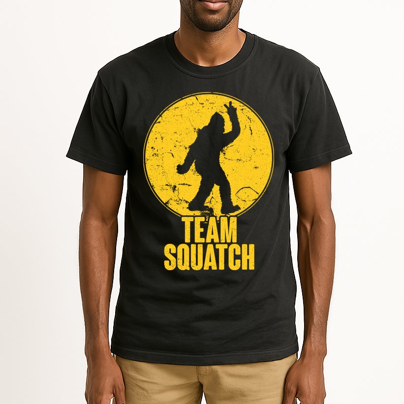 Team Squatch Bigfoot Sasquatch Tall T-Shirt