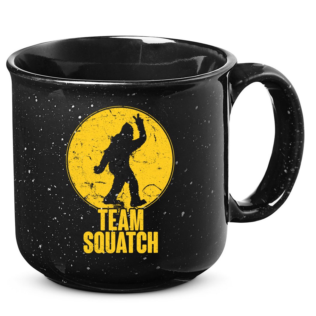 Team Squatch Bigfoot Sasquatch 15oz Campfire Ceramic Mug