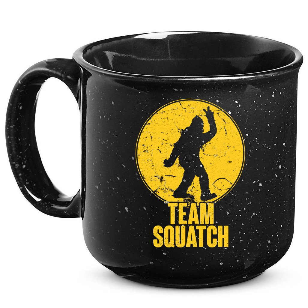 Team Squatch Bigfoot Sasquatch 15oz Campfire Ceramic Mug