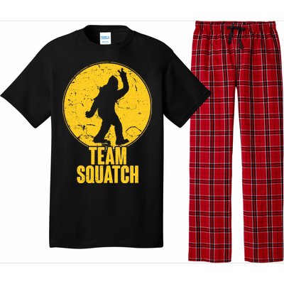 Team Squatch Bigfoot Sasquatch Pajama Set