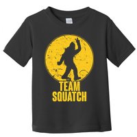 Team Squatch Bigfoot Sasquatch Toddler T-Shirt